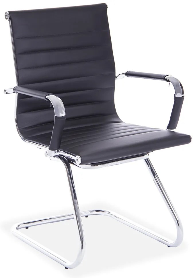 Prymus K konferencia szék, fekete