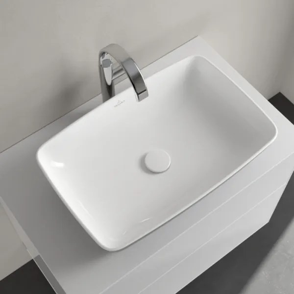 Villeroy & Boch 417258BCT8 - ARTIS pultba ültethető mosdó 58x38,5 cm kerámia/fekete