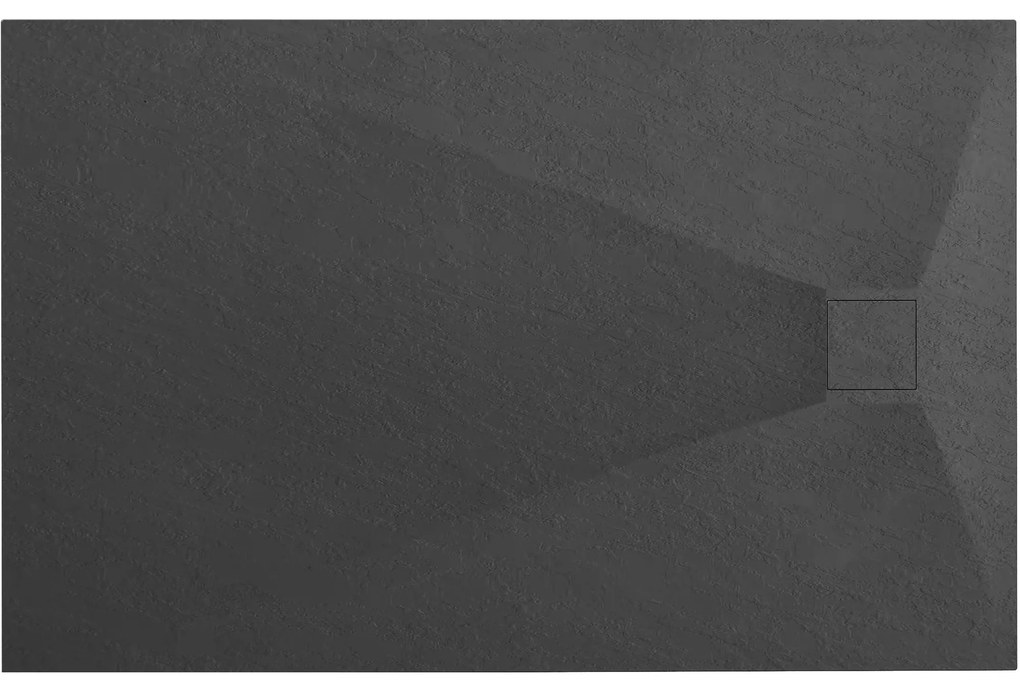 Zuhanytálca Magnum Black 120x90