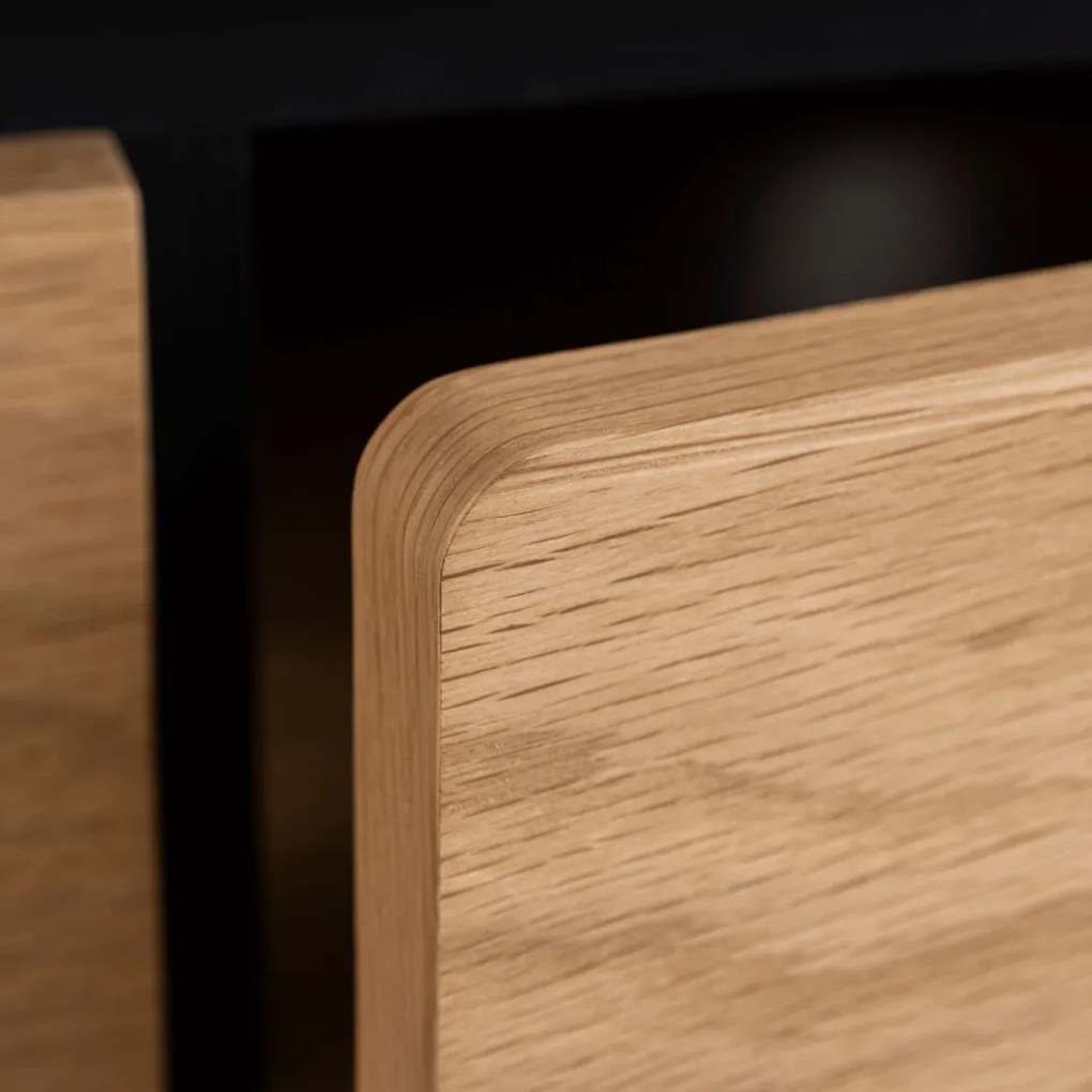TV szekrény 160 cm tölgy színben – BECK