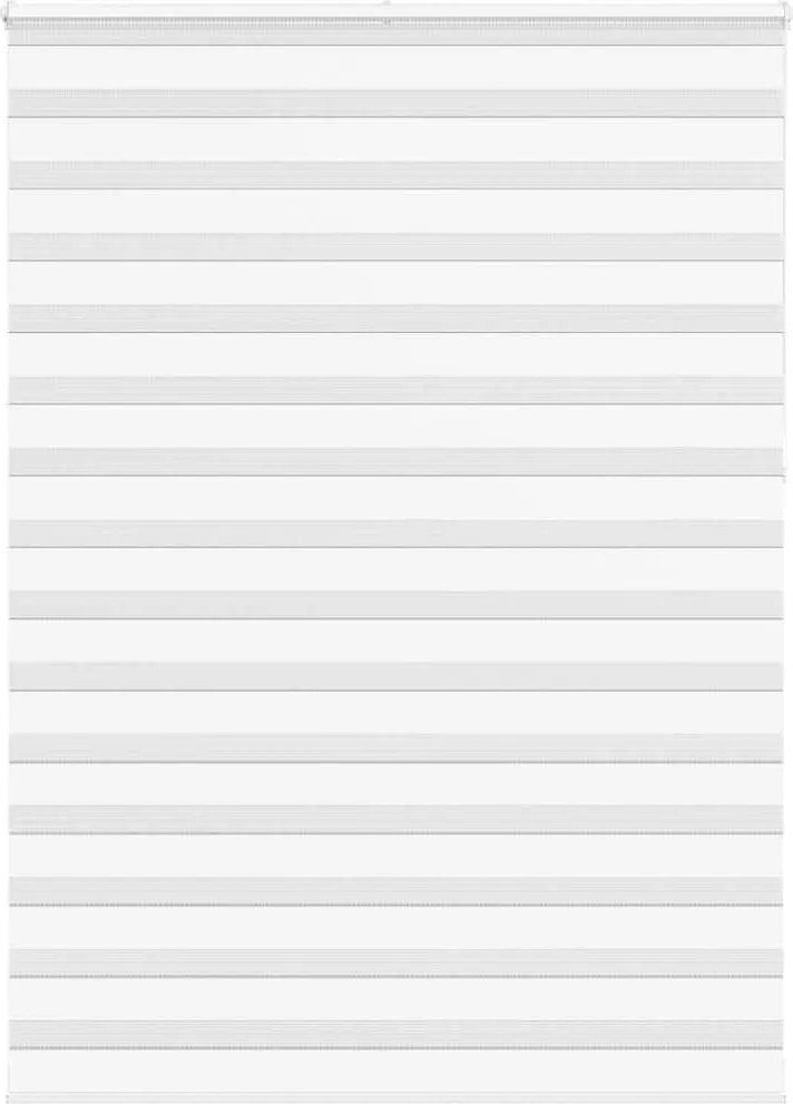 vidaXL zebrafüggönnyel fehér szövetszélesség 160,9 cm poliészter