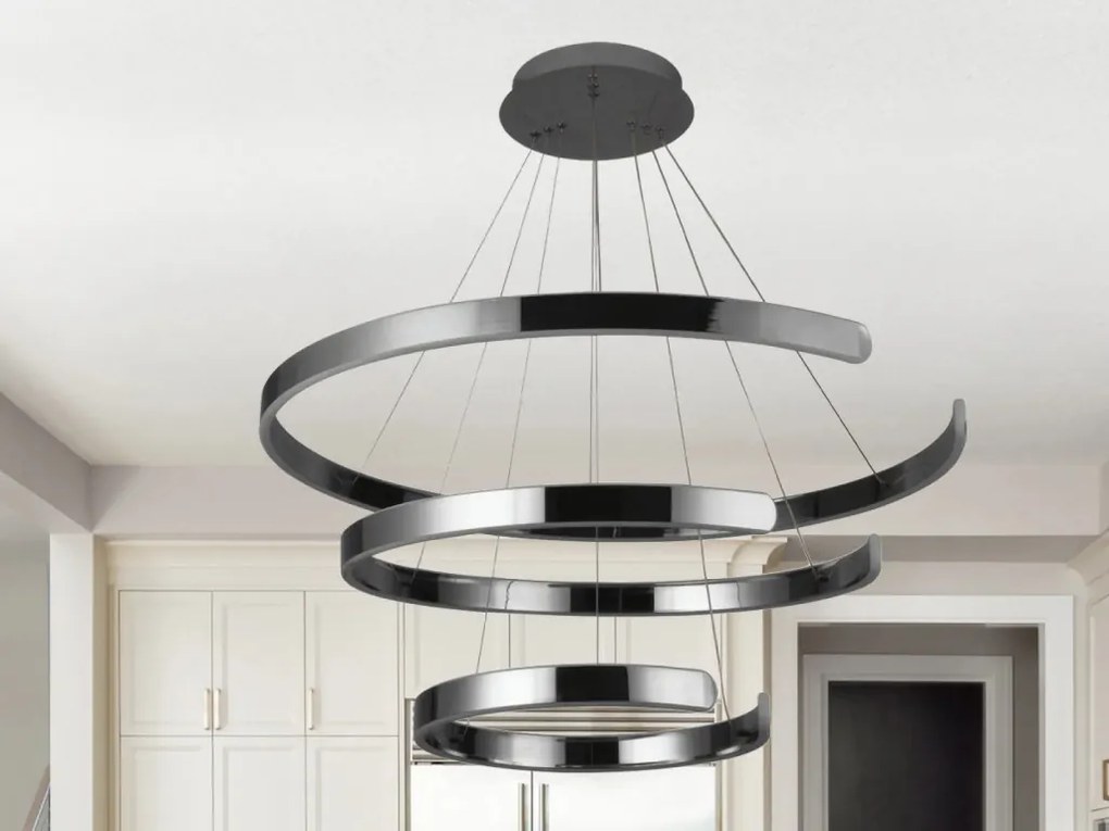 NEDES J4329-CH Modern Led Függesztett Lámpa IP20