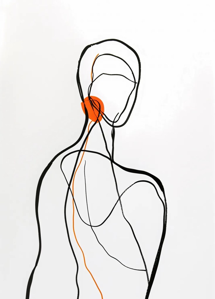 Poszter 64x90cm Üresség a színben