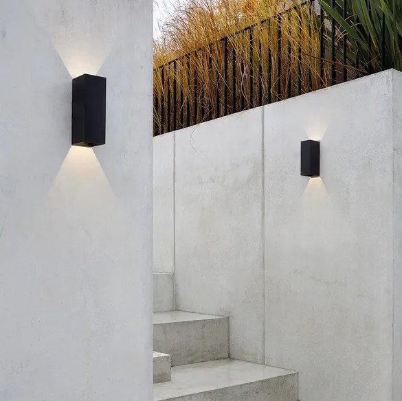 ASTRO LIGHTING 1298007 OSLO Modern Kültéri Fali Lámpa Fekete LED IP65