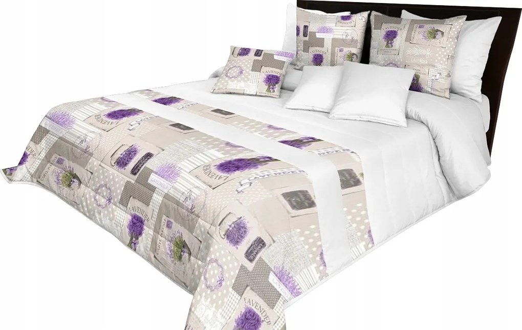 Steppelt Ágytakaró 170x210 Ágyra Virágok Elegáns