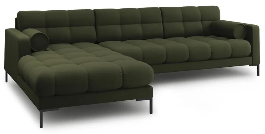 Zöld sarokkanapé (bal oldali) Bali – Cosmopolitan Design
