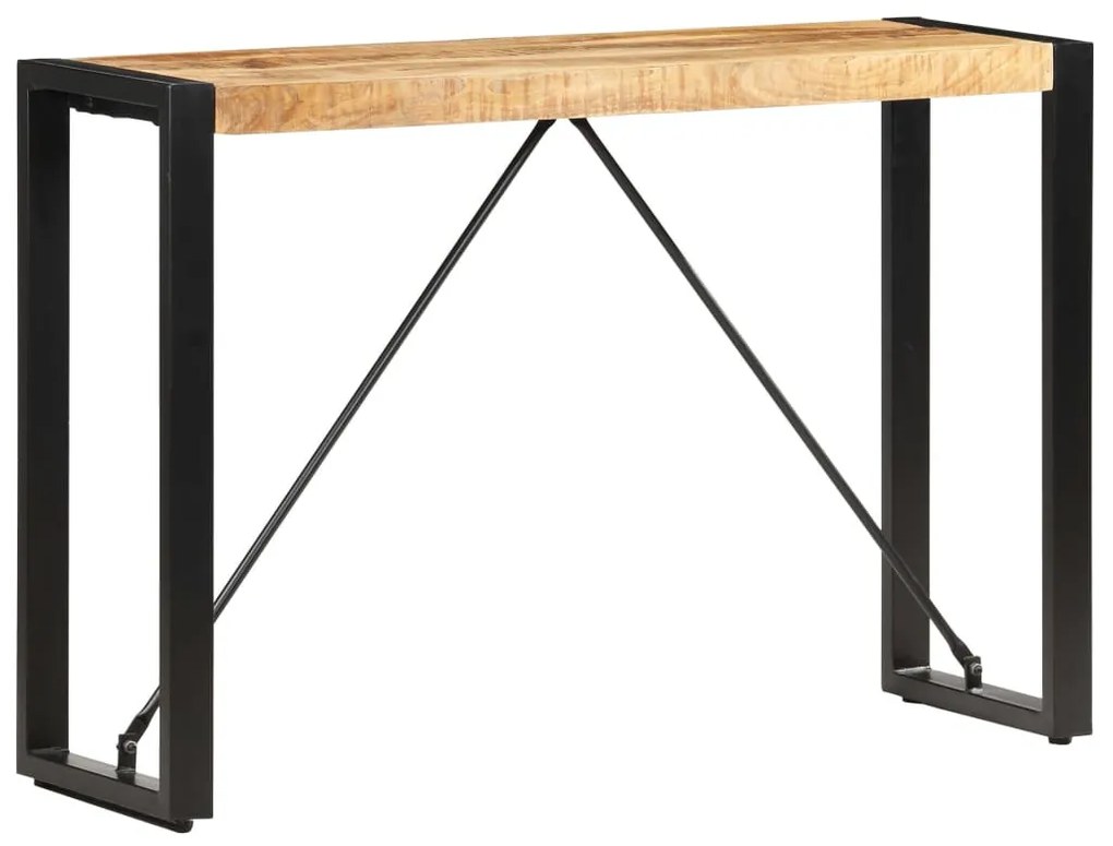 tömör mangófa tálalóasztal 110 x 35 x 76 cm