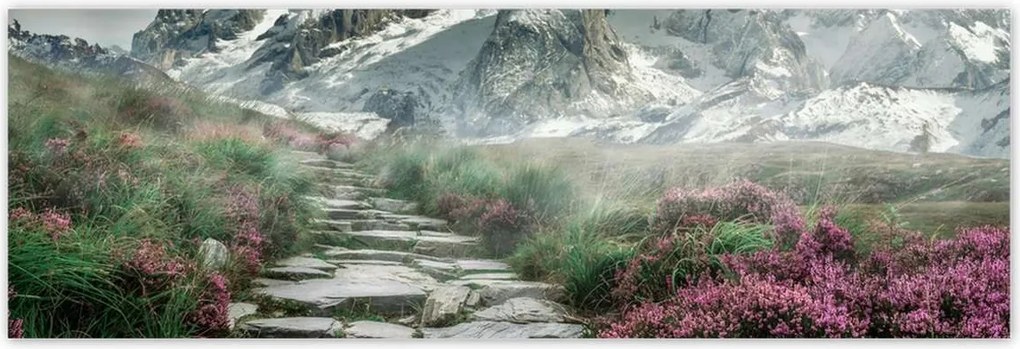 Poszterek 200x66 Hegyi kilátás Tájkép Köd