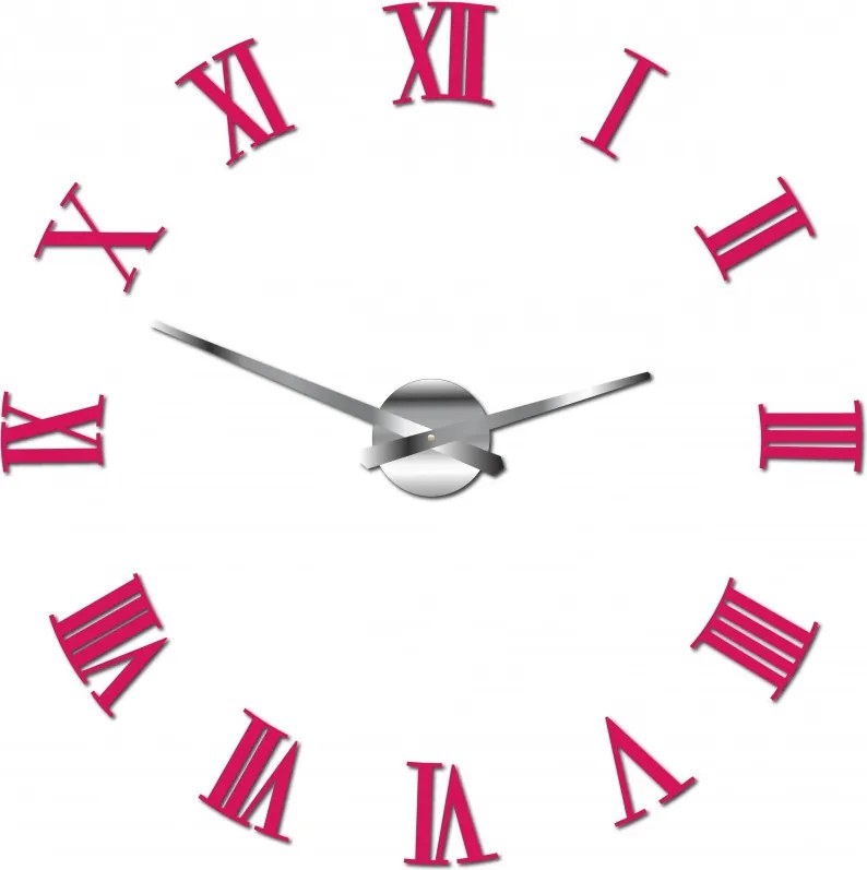 Római számokkal díszített, öntapadós falióra - ROOLIND