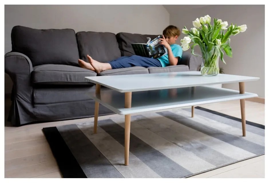 KORO világosszürke dohányzóasztal - Ragaba