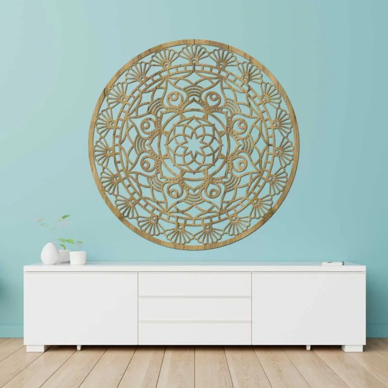 Faragott modern mandala, az élet virága | ZIBEZI