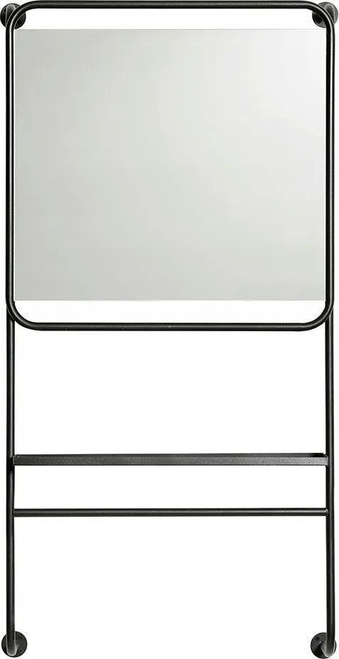 Muubs Copenhagen Fali tükör polccal Fekete