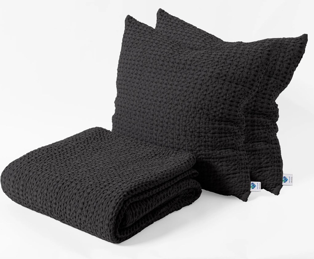 Párnahuzat 45x45 Favo Antracit E28933