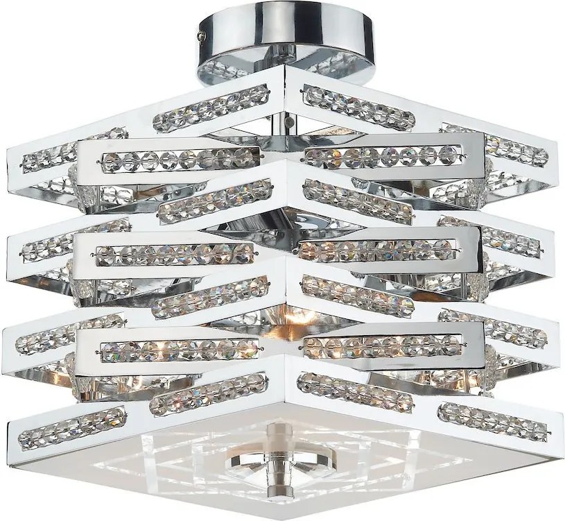 Dar Lighting CUBE CUB0350 Függőlámpa 3x40W/E14