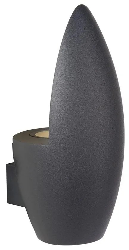 Lucide 27854/01/30 - Kültéri fali lámpa ELDO 1xGU10/35W/230V fekete