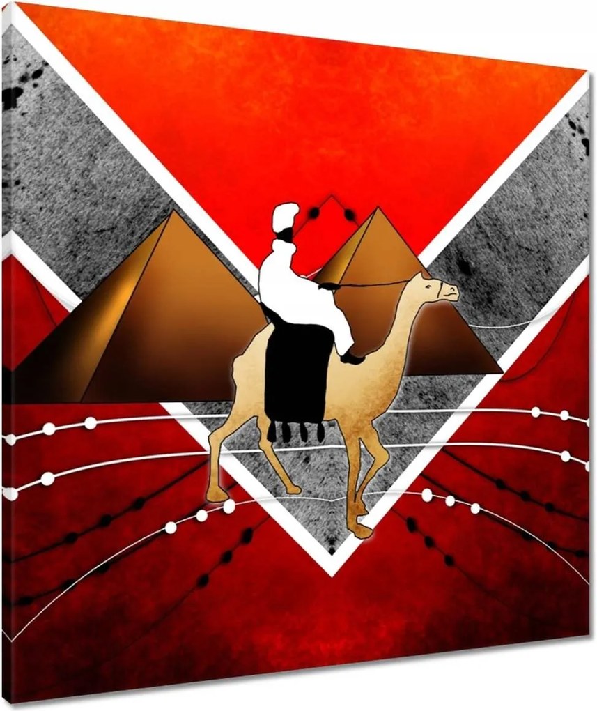 Vászonkép 60x60 Teve utazás