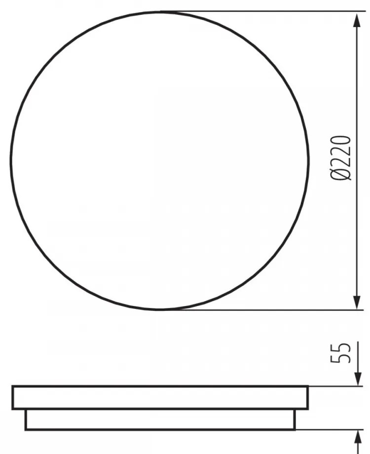 KANLUX 32941 Modern Kültéri Mennyezeti Lámpa LED IP54