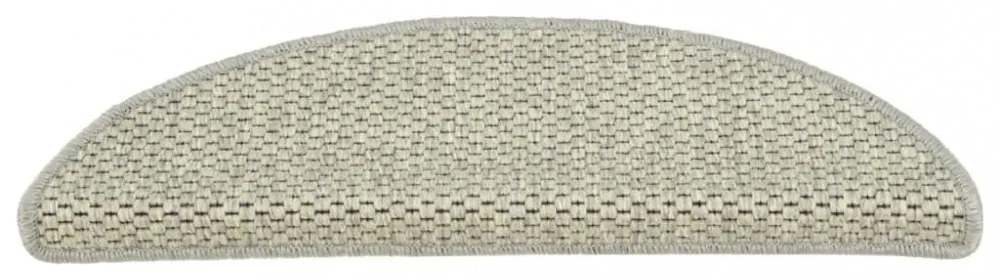 15 db szizálhatású világoszöld öntapadó lépcsőszőnyeg 56x17x3cm