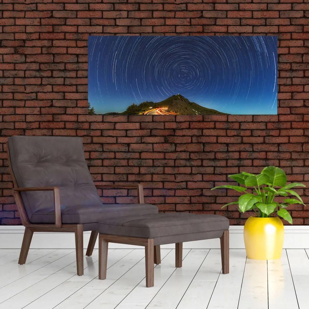 Forgó csillagok képe (120x50 cm)