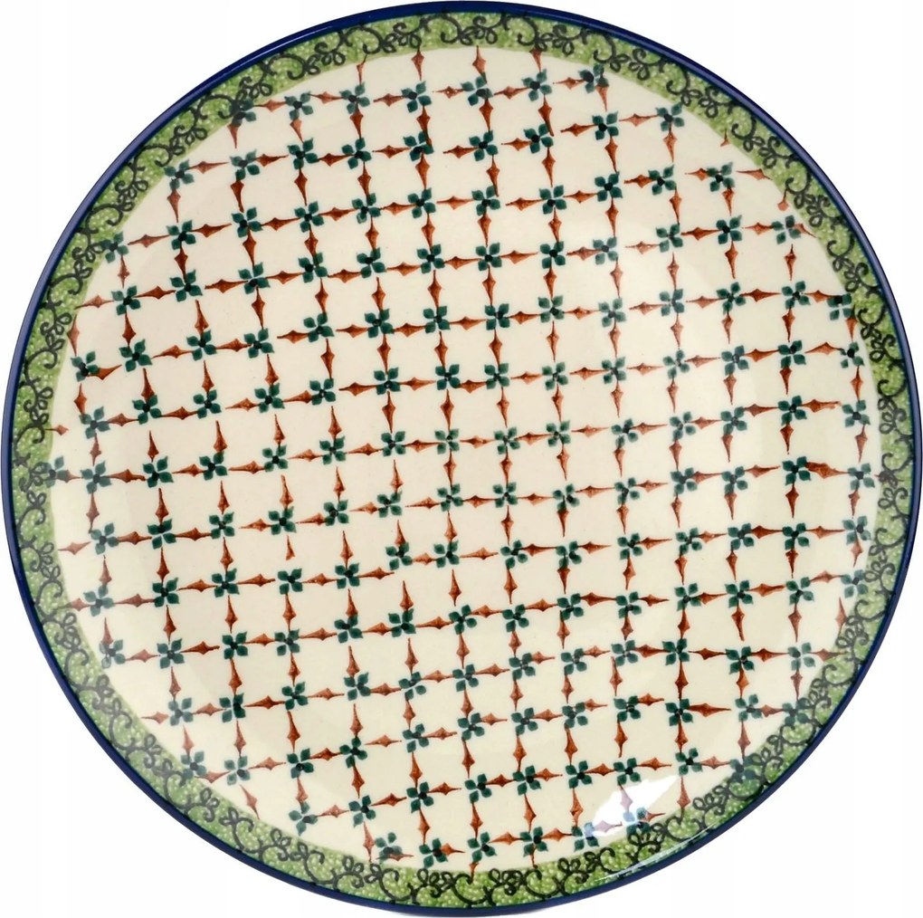 Ebédlő tányér 25cm Ceramika Artystyczna Bolesławiec