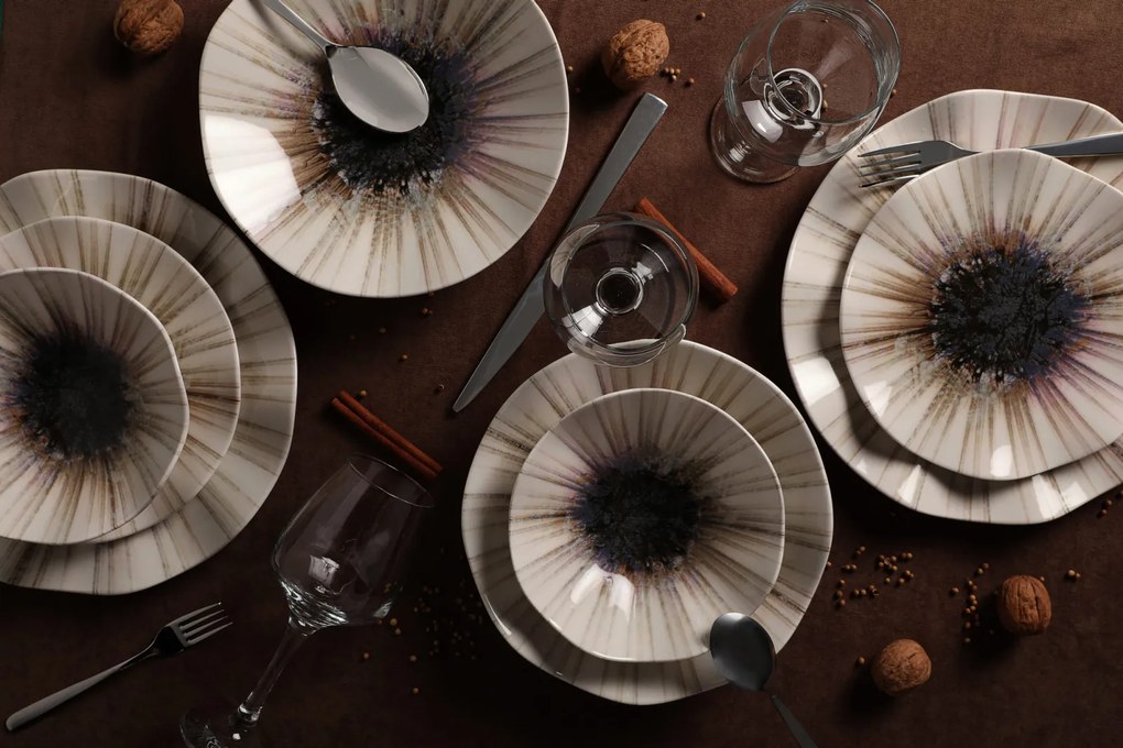 GBSNES24KY4101986 24 darabos porcelán étkészlet