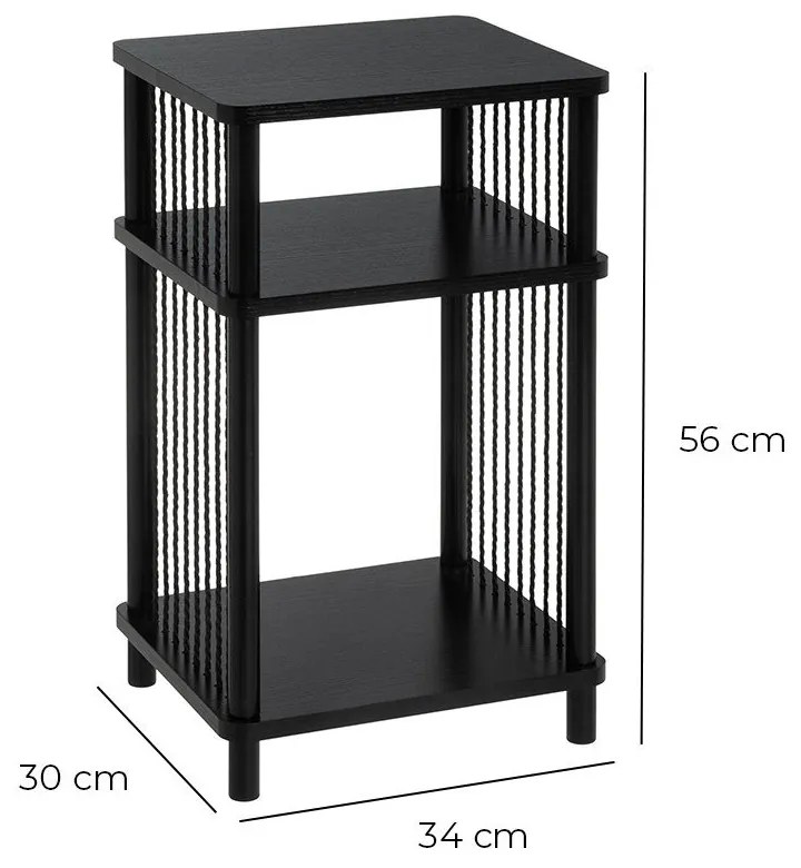 Tárolóasztal 30x34 cm Manila – Casa Selección