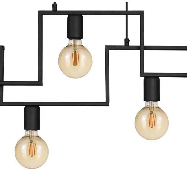 Eglo 43365 - Csillár zsinóron FEMBARD 7xE27/60W/230V