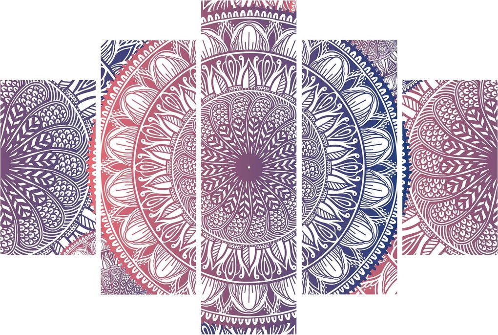Mandala kép (150x105 cm)