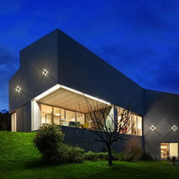 Redo 90500 -LED Kültéri fali lámpa MILESTONE 4xLED/3W/230V IP54 antracit