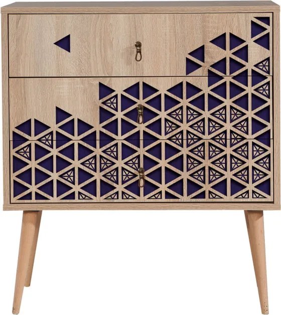 Trio komód, 80 cm – TR869VEL3431