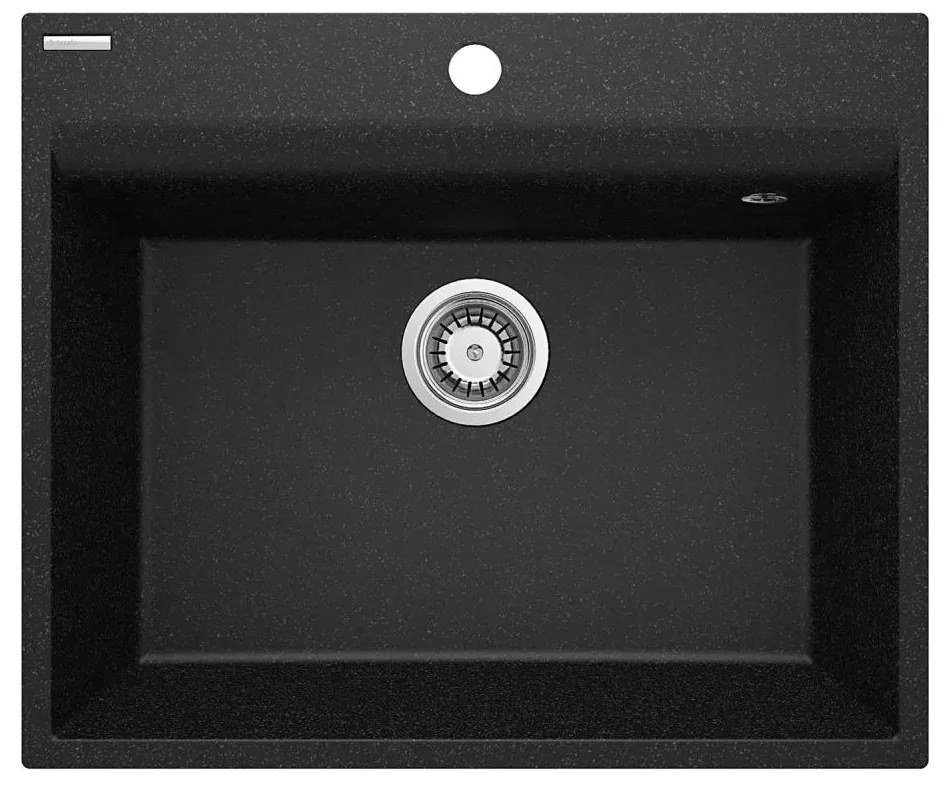 Deante ZRC_210A - CORIO konyhai mosogató 50x60 cm gránit/grafit