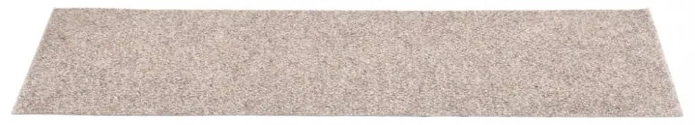 15 db krémszínű négyszögletes öntapadó lépcsőszőnyeg 76 x 20 cm