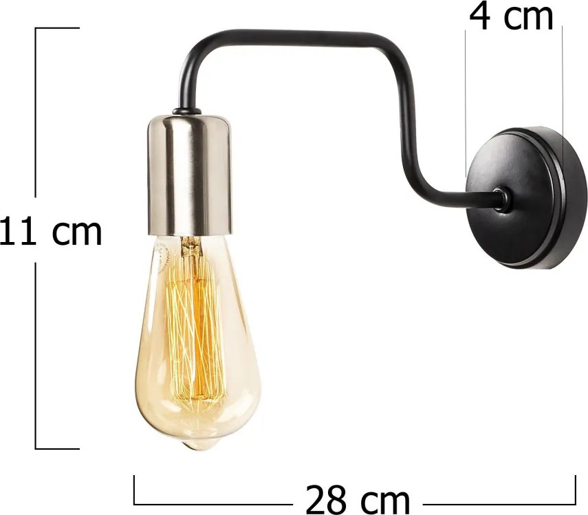 Denge fém asztali lámpa, Ø8 cm – TR892OPV1228