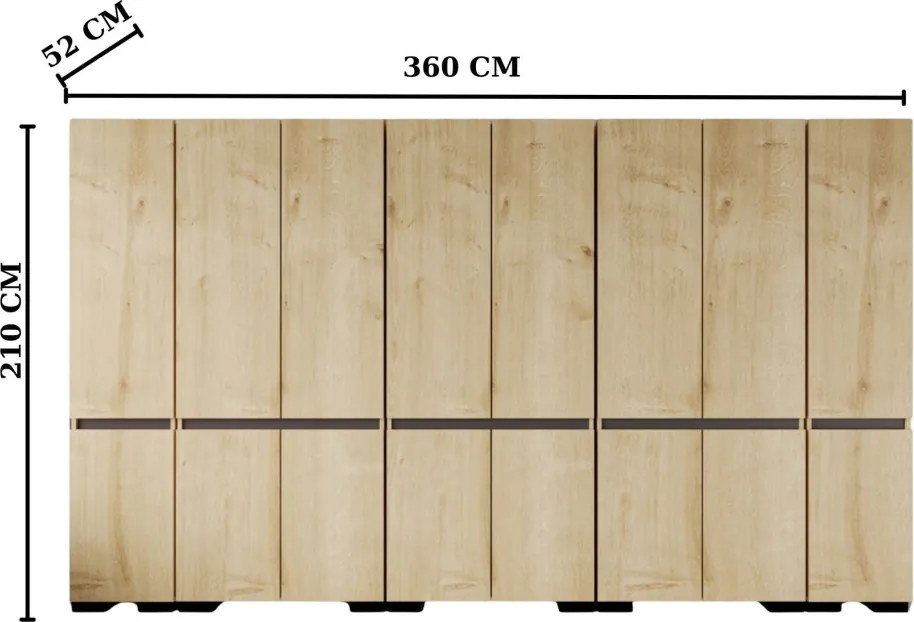 Floransa 360 - Sapphire Oak, Anthracite