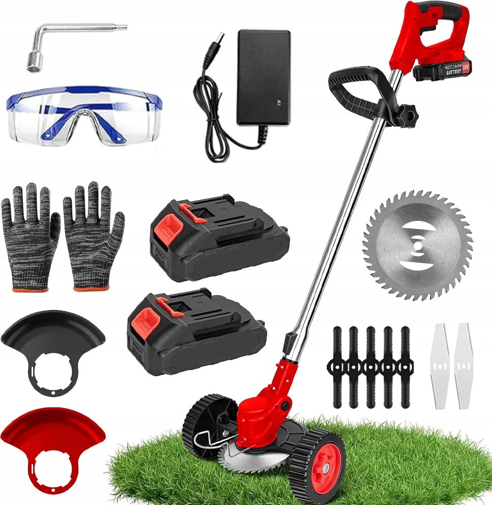 Akkumulátoros szegélynyíró Fűszegélynyíró Könnyű kerti szegélynyíró