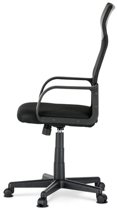 Fekete Hálós Irodai Szék, Hinta Mechanikával. KA-L601 BK