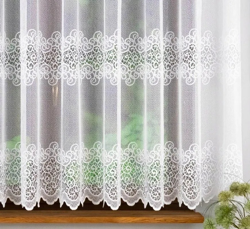 Mg Függöny 631/5 Fehér 250X160cm Készre Varrt Bt