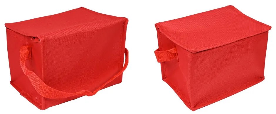 COOLER piros hűtőtáska 4l