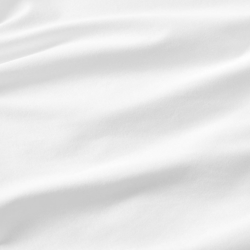 Goldea nem áteresztő jersey lepedő kiságyba - fehér 70 x 140 cm