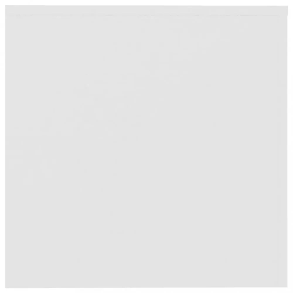 3 db fehér, rétegelt fa kisasztal