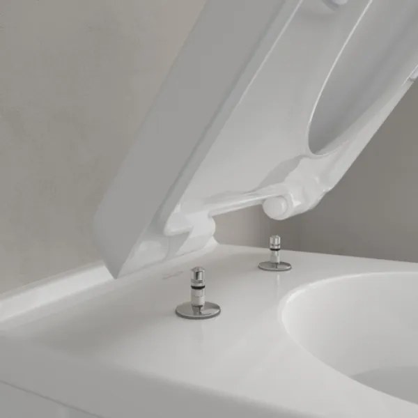 Villeroy & Boch 5660H101 - O.NOVO függesztett WC ülőkével, kerámia/fehér