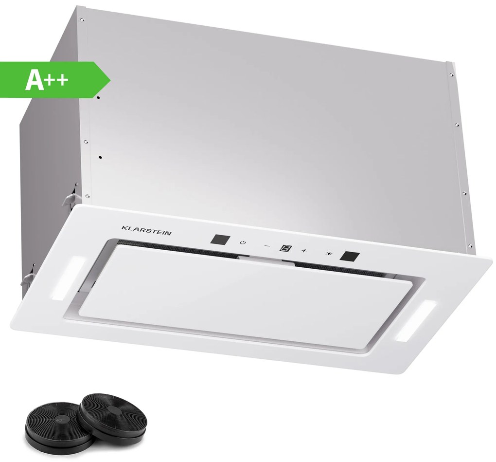 Klarstein Hektor Eco, páraelszívó, 52 cm, 446 m³/ó, érintéses vezérlés, üveg