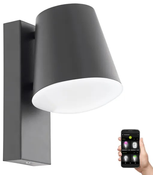 Eglo 97482 - LED dimmelhető kültéri lámpa CALDIERO-C 1xE27/9W/230V IP44