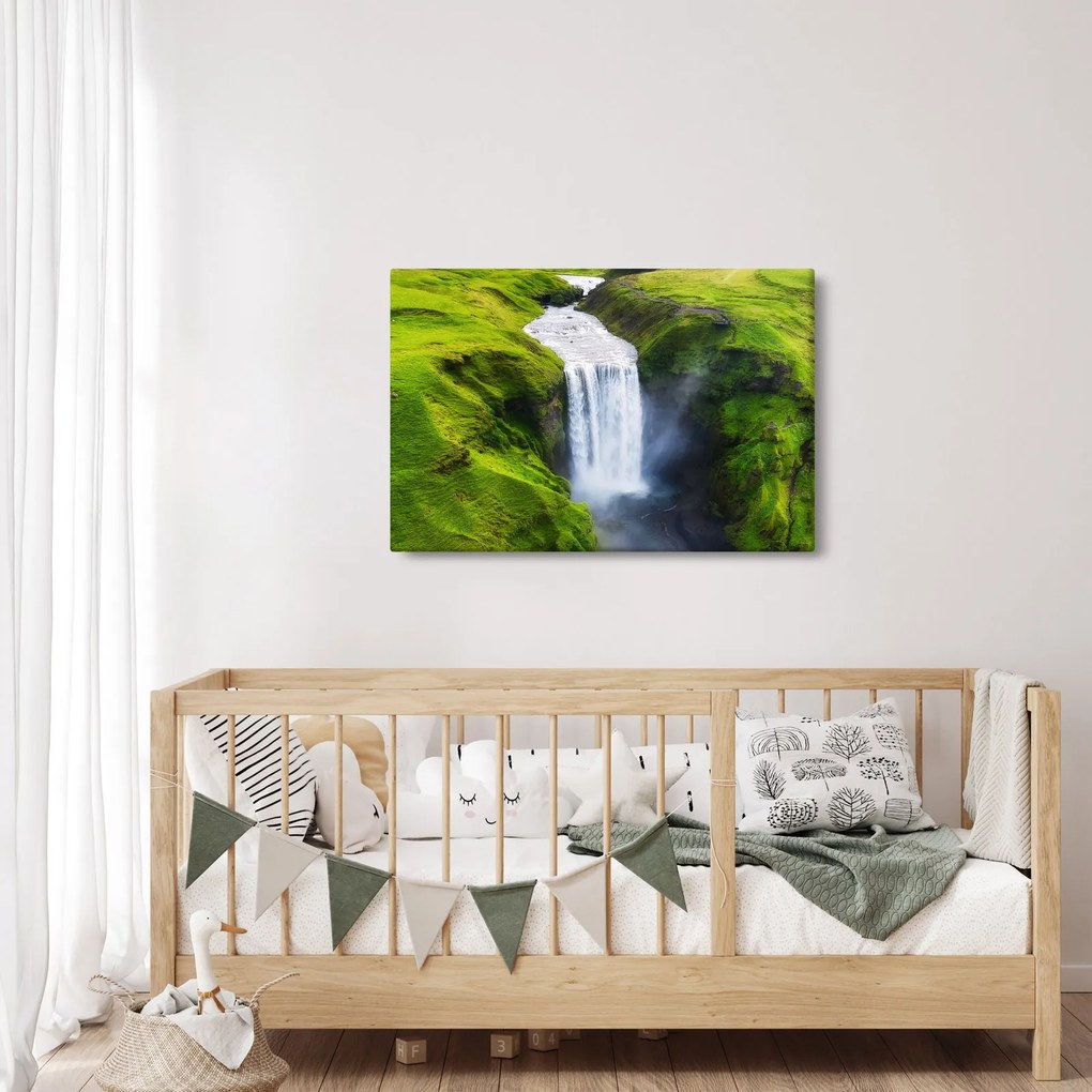 Kép - Skogafoss vízesés (90x60 cm)