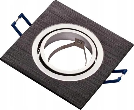 Lámpatest LedLabs Gabi Szálcsiszolt Fekete Négyzet