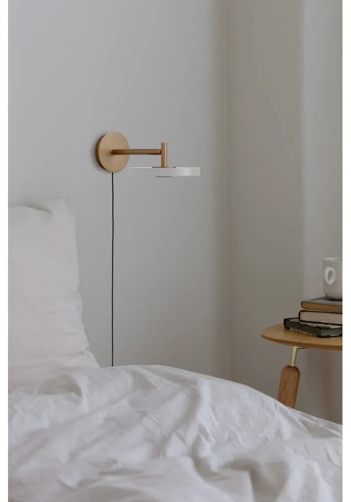 Krémszínű LED dimmelhető fali lámpa ø 15 cm Asteria Wall Short – UMAGE