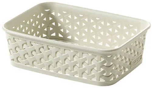 Curver Kosár MY STYLE A6 krém fehér