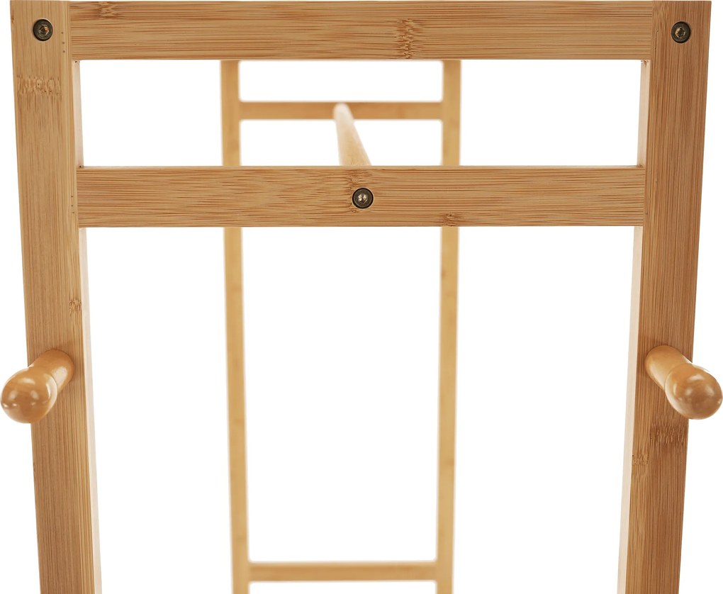 Szekrény szervező, természetes bambusz, MELAR