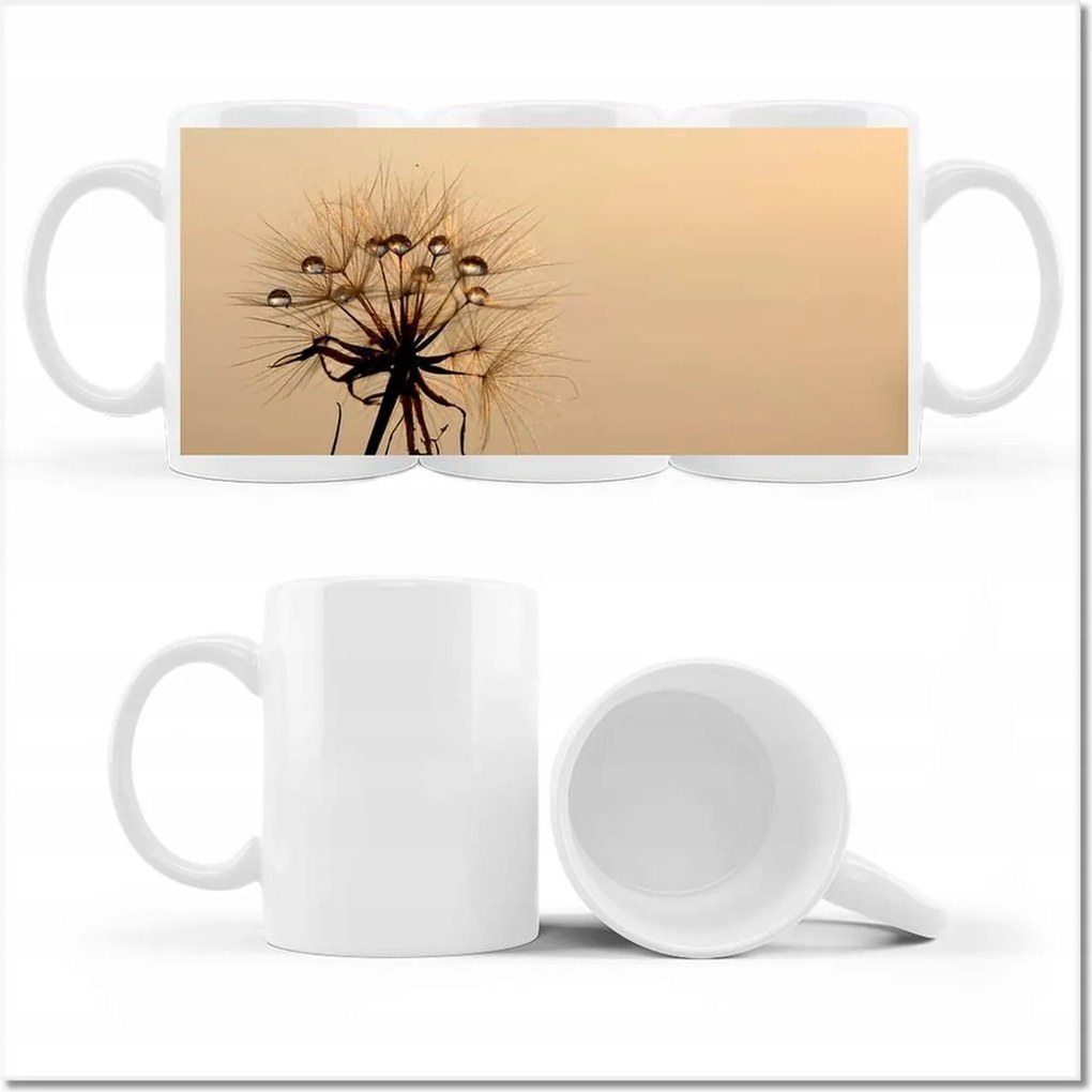 Fotó bögre Pitypang Virág Virágok