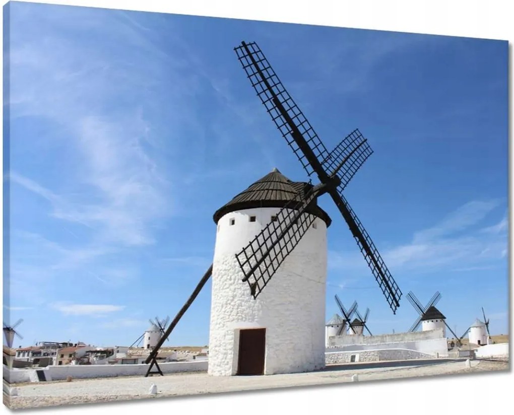 Vászonkép 70x50 Szélmalom